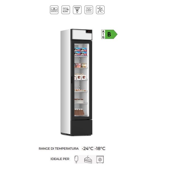 SLIM N - Espositore verticale congelatore