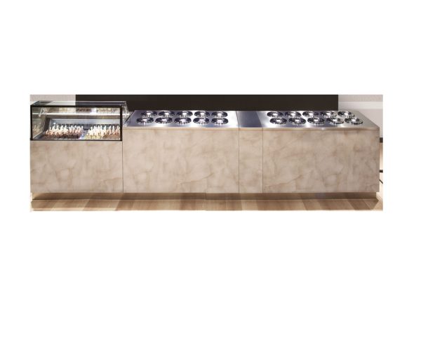 DOLCE VITA IN 4| 6| 8| 10 - Conservatore  (da incasso) per gelato mantecato e granite - immagine 3
