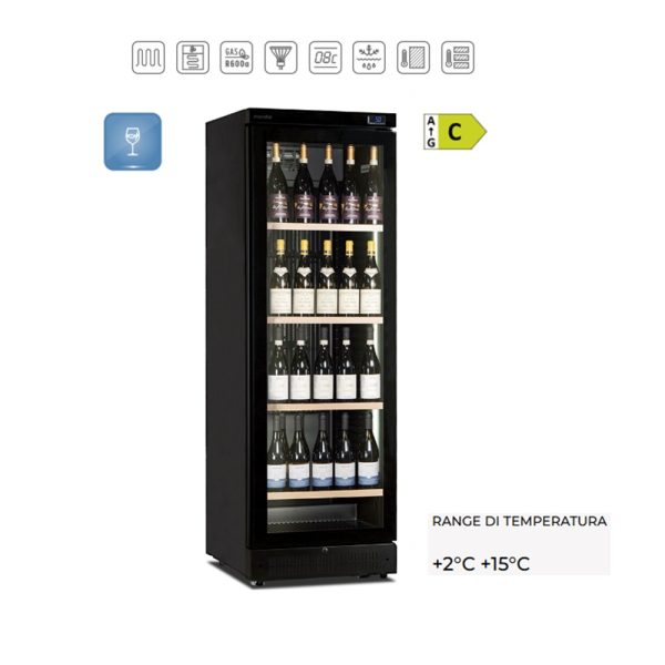 CUVÉE Pro - Vetrina climatizzata - Cantinetta mono / multi Temperatura per vini