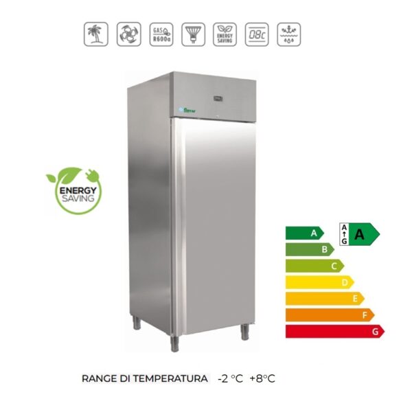 G-UGN650TN- ARMADIO Refrigerato ventilato ad alta efficienza energetica (Temp. -2°C  +8°C )