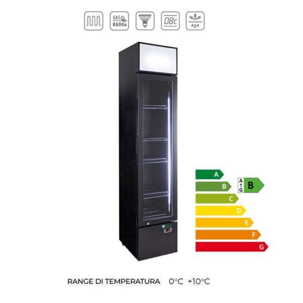 G-SNACKBC160H - Espositore verticale refrigerato ( Temp. 0°C+10°C )