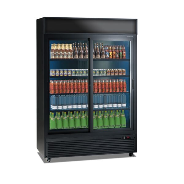 JUMBO 1300 SD- Espositore verticale refrigerato ventilato  ( range temperatura +0°C + 10°C) - immagine 2