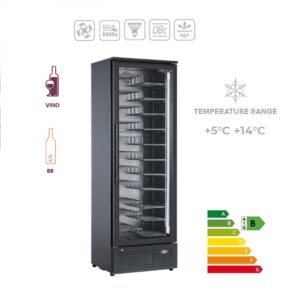 CW 380Z - Cantinetta refrigerata ventilata 293 Lt. ( Temperatura +5°C + 14°C )