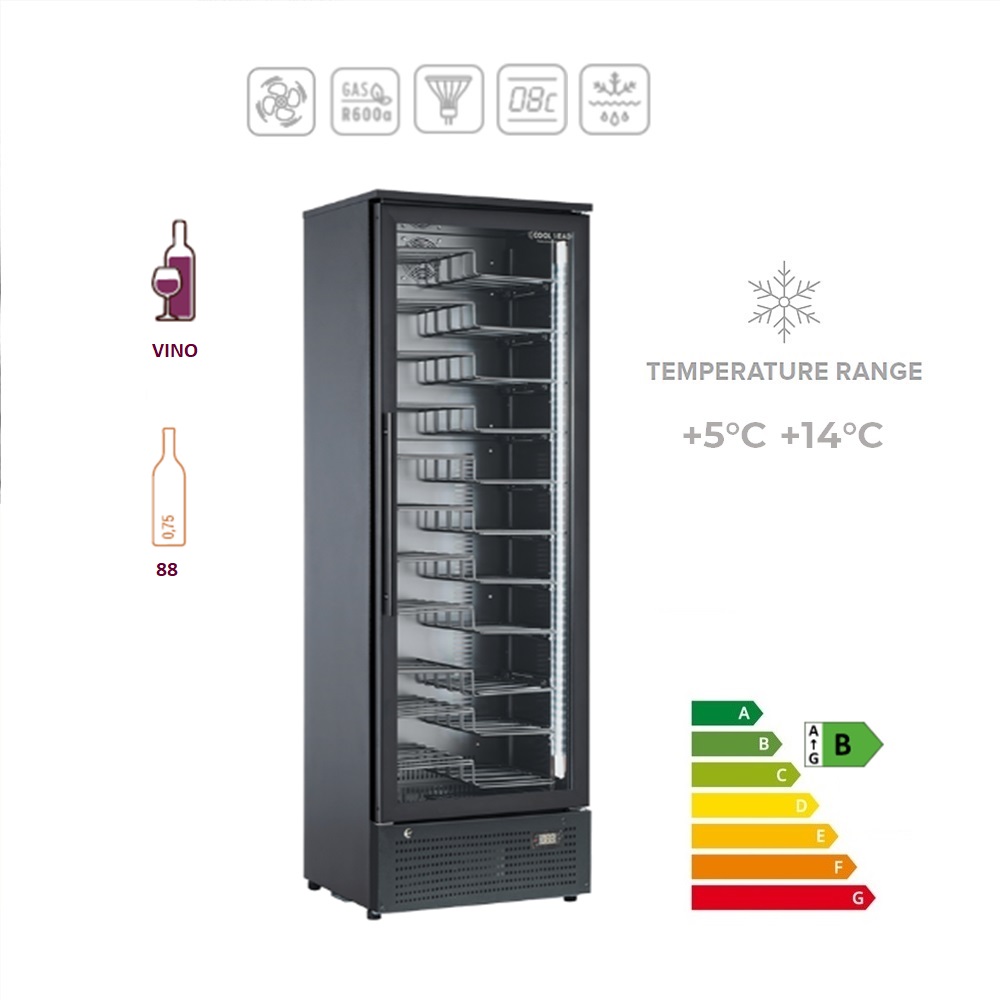 CW 380Z - Cantinetta refrigerata ventilata 293 Lt. ( Temperatura +5°C + 14°C )