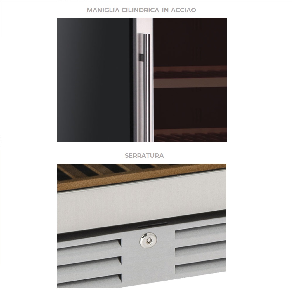 CW 400- Cantinetta refrigerata ventilata da incasso (temperatura +5°C + 18°C ) - immagine 4